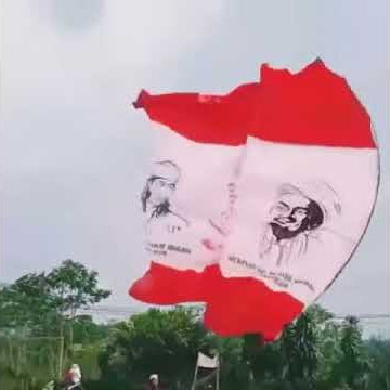 Bendera Pencinta Habib Rizieq Syihab dan Habib Bahar Smith