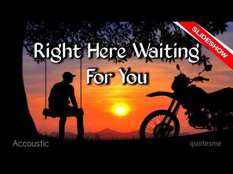 Right Here Waiting For You - Richard Marx, Boyce Avenua accoustic piano (Lyric) terjemah | slideshow
