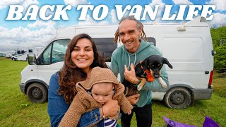 First Time Van Life With Our Baby // Vegan Camp Out