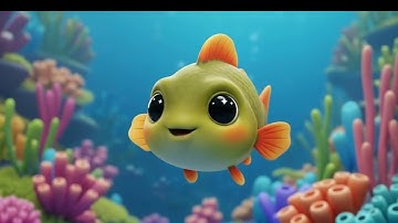 Tạo Hình Cá Bằng Lá Cây 🌿-Bản Full  | Bé Học Sáng Tạo Cùng Lá!”