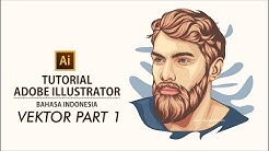 TUTORIAL MEMBUAT VEKTOR DENGAN ADOBE ILLUSTRATOR #PART 1 - Durasi: 34.45. 