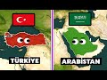 Türkiye vs Arabistan | Müttefikler | Savaş Senaryosu