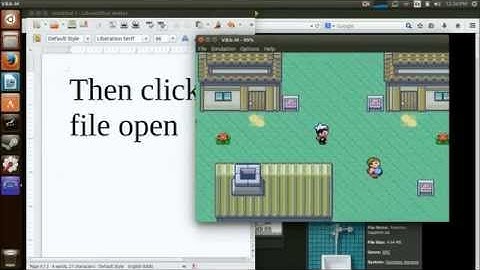 Play GBA Games In Ubuntu 14.04 Using VBA-M