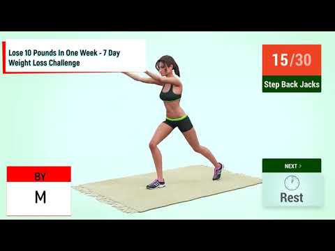 Lose 10 Pounds In One Week   7 Day Weight Loss Challenge/დაიკლოთ 10 ფუნტი ერთ კვირაში   7 დღიანი გ