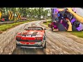 Forza Horizon 4 - Lambo walczy z Bowlerem! / Fanatec CSL v2.5 H-shifter