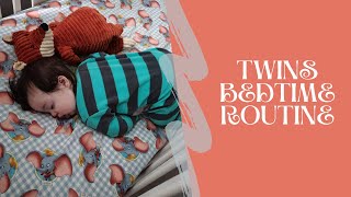 Night Time Routine with 8 Month Old Twin Boys