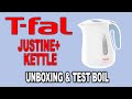 T-Fal Justine Plus 1.2L Kettle UNBOXING and TEST Boil | Clueless Dad