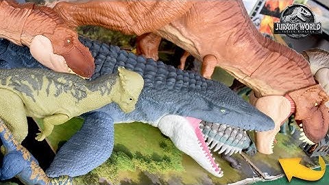 Dinossauros de Brinquedos : Dilofossauro, Compsognato - Toys Jurassic World 2