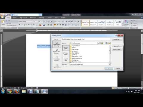 How to Embed URLs in Microsoft Word : Tech Niche