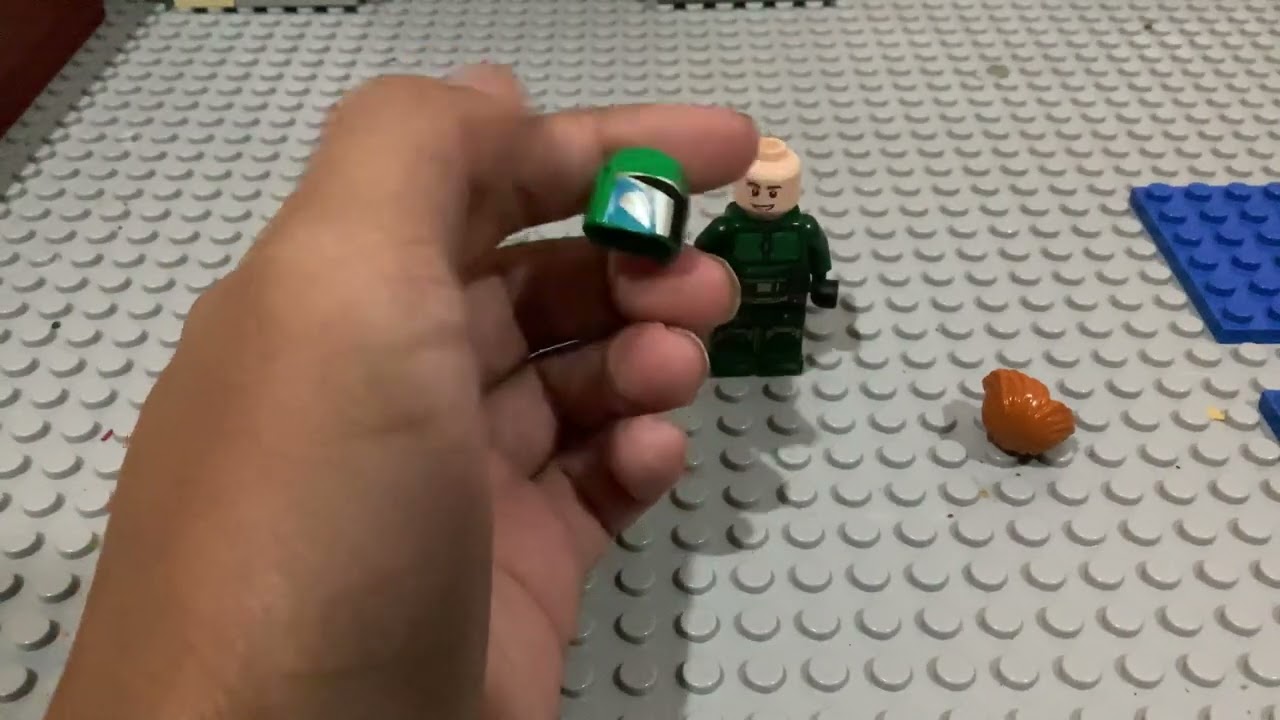 How to make custom Lego green goblin  2002