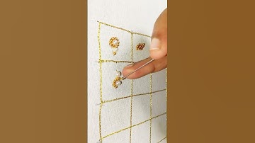 Aari Work Buttas | 30 Different, Simple and Easy Buttas using Beads | Beginners Special | EAZY AARI