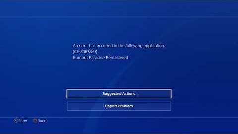 Burnout Paradise Remastered (PS4 Pro) - Crash
