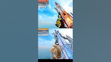 OG Mythic Oden Vs Legendary Oden 💀 #codm #shorts #codmobile