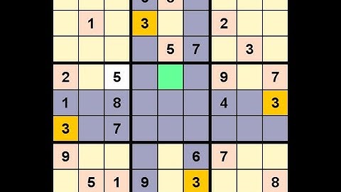 How to Solve New York Times Sudoku Hard June 10, 2021