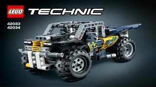 LEGO instructions - Technic - 42033 + 42034 - Extreme Off-Roader (alternative model)