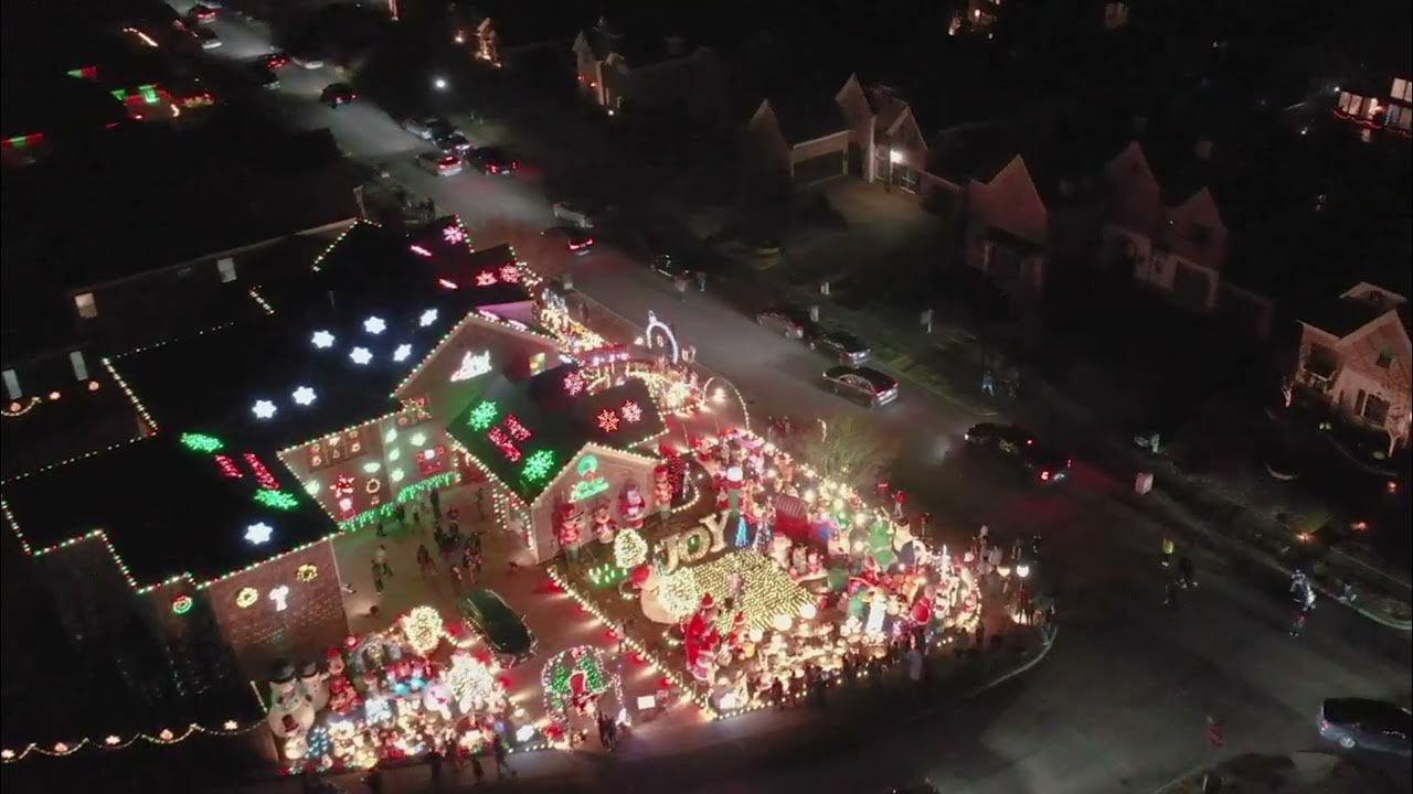 BEST Christmas Lights McKinney TX 8624 Palermo Drive YouTube
