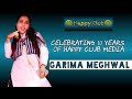 Garima meghwal dance  happy club media  celebrating 10 years of happy club