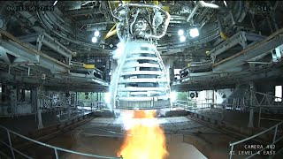 NASA's RS-25 Engine Hot Fire Test at Stennis | New Artemis Moon Rocket Engines