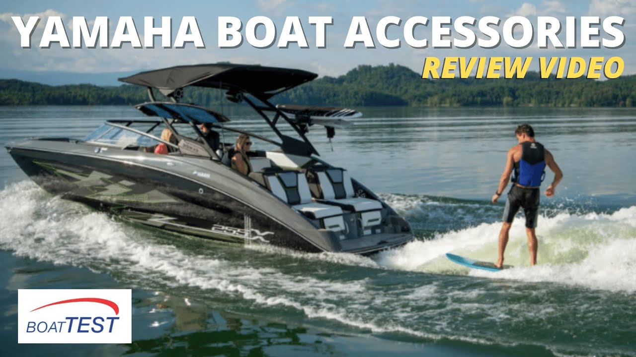 Yamaha Boat Accessories (2021) Review Video YouTube