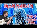 Top 5 Classic Iron Maiden Riffs [1980-1999]