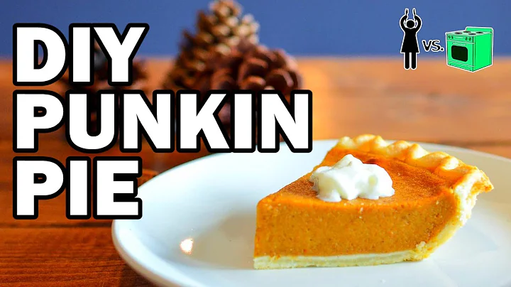 DIY Punkin Pie, Corinne Vs Cooking
