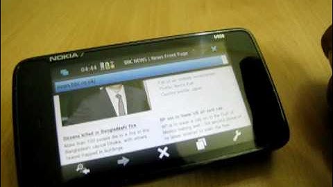 Opera, Google Chrome, Firefox, Midori on Nokia N900