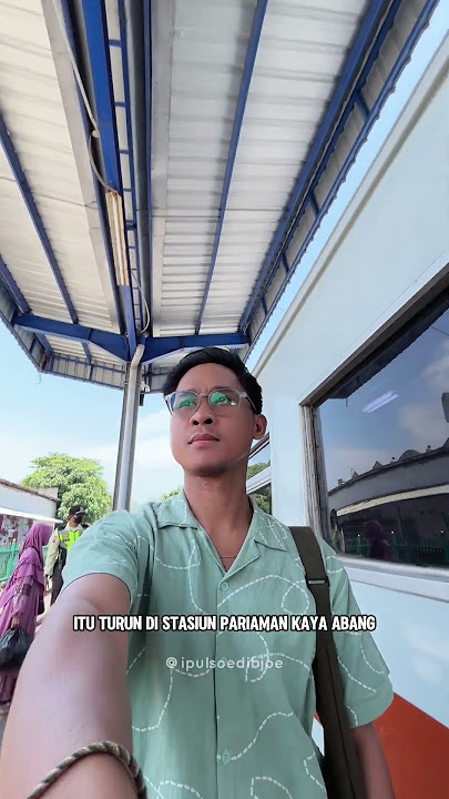 Cara Mudah Ke Pantai Gandoriah Naik KA Pariaman Ekspres. Cuma Goceng!