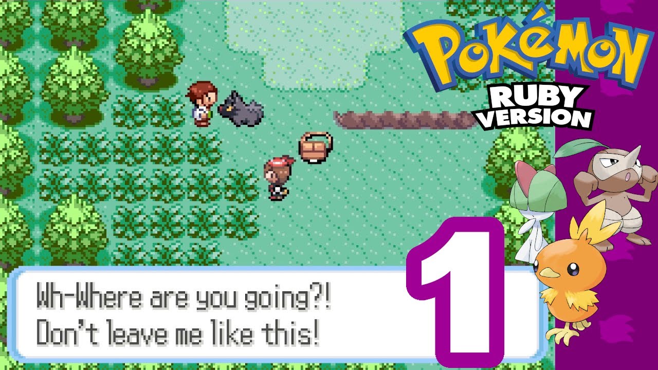 I Am A Little Egg Beauty Lets Play Pokémon Ruby Part 1 Youtube 