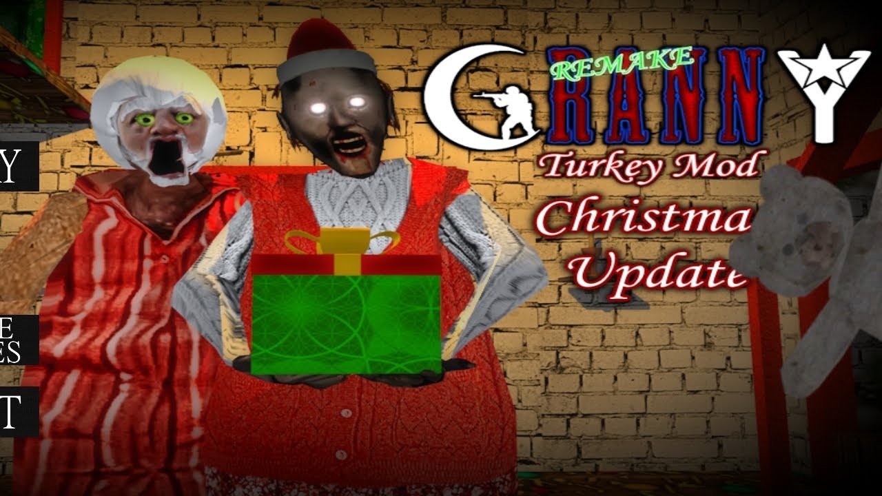 Granny Türkey Mod Christmas kaçışların Türkçe sonları 