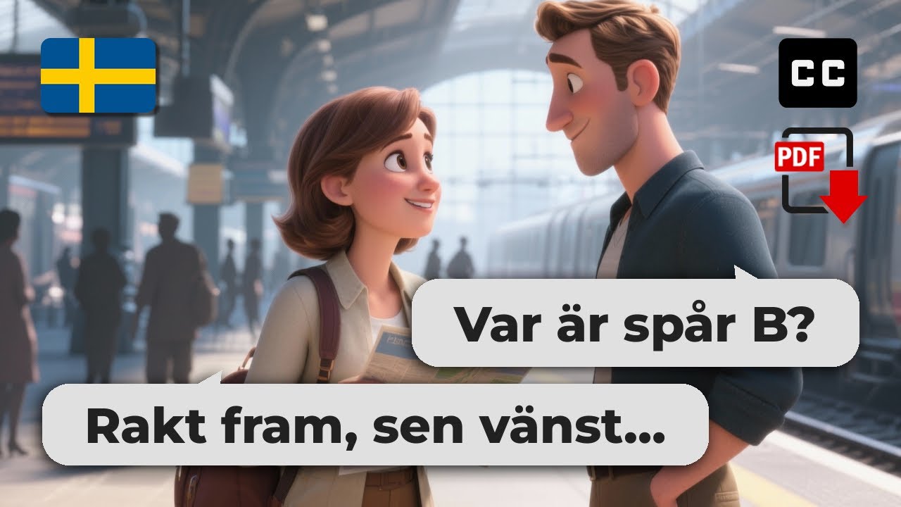 10 Short Real-Life Situations 🇸🇪 Learn Swedish Through Conversation