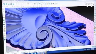 Creating Architectural Wood Carvings with Delcam PowerMILL, PowerSHAPE & ArtCAM Creating Architectural Wood Carvings with Delcam PowerMILL, PowerSHAPE & ArtCAM
