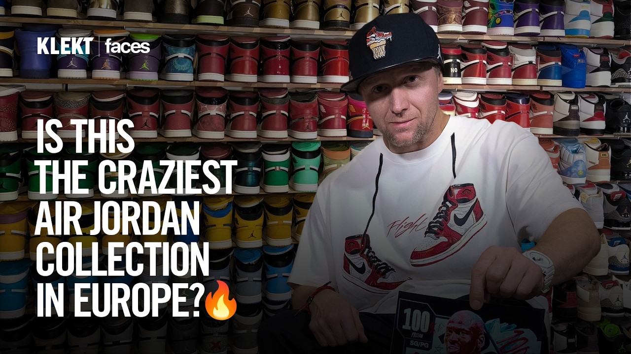 KLEKT Faces: Meet Europe’s Craziest Air Jordan Collector 🔥 | Interview