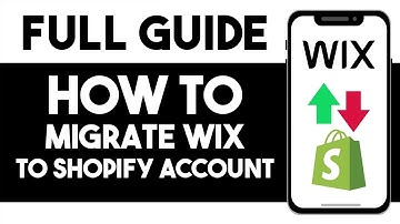 HOW TO MIGRATE WIX TO SHOPIFY STORE 2025(FULL GUIDE)