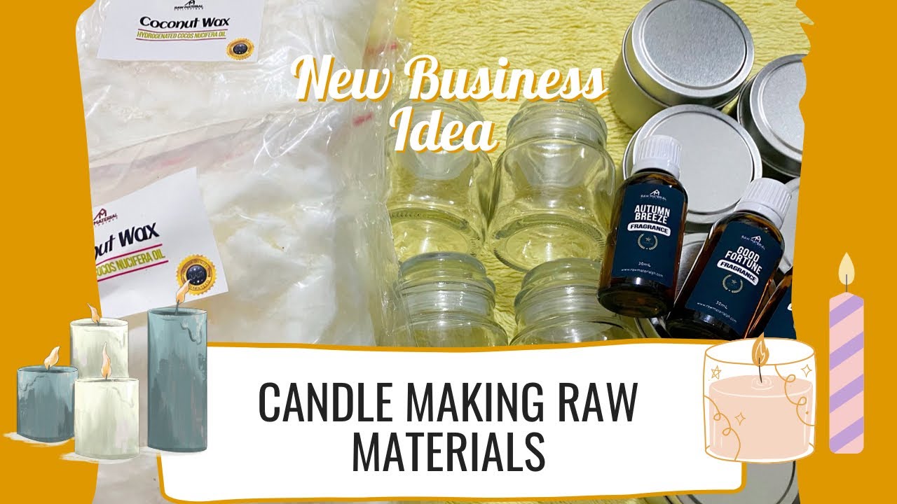 Handmade Scented Candles Raw Materials Unboxing | New Hobby | Business Idea