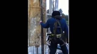 Derrickhand Latching Pipe,  Video #1