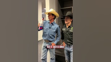 JB Mauney couldn’t believe José Vitor Leme  won a year supply of Michelob Ultra 😂