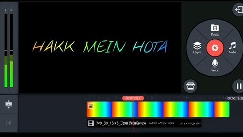 Text Light Effect Whatsapp status | TikTok trending WhatsApp status kaise Banaya in kinemaster...