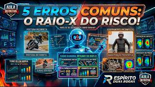 5 ERROS COMUNS que Detonam sua Pilotagem (A Física do Risco Explicada!) #motos2026 #motovlog