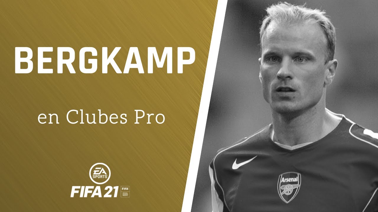 ⚽ FIFA 21 | Cómo hacer a BERGKAMP en CLUBES PRO ✔️