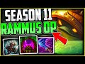 How to ACTUALLY CARRY on Rammus Jungle + Best Build/Runes Season 11 - League of Legends