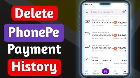 Phonepe history delete 2025 | how to delete phonepay history | phonepe payment history delete