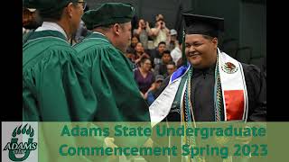 Undergraduate Commencement Spring 2023