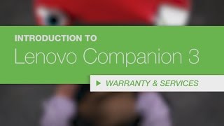 Lenovo Companion 3 for Windows 10 - Support