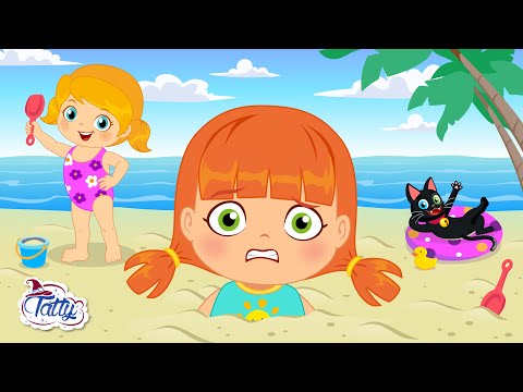 Татті та Місіфу відпочивають на пляжі 💦☀️ Мультфільми та пісеньки для дітей
