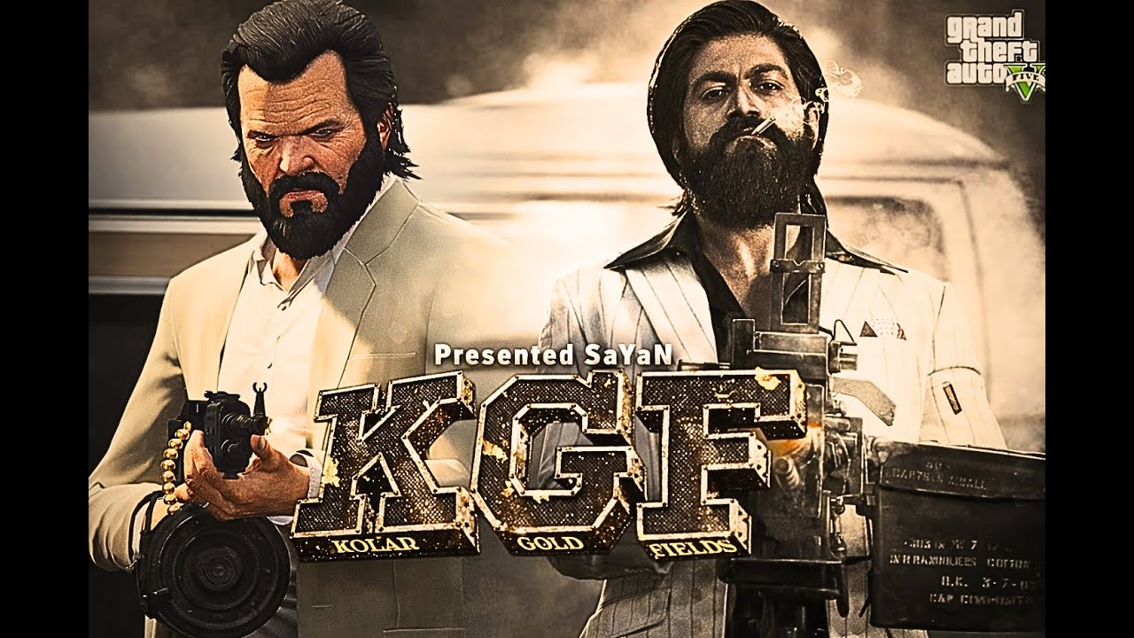 KGF Chapter 1 in GTA V 🎥 | Indian Cinematic Story 🔥 #gta5 #kgf #kgf2 # ...