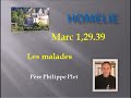 Homélie P Plet Marc 1 29 39 les malades