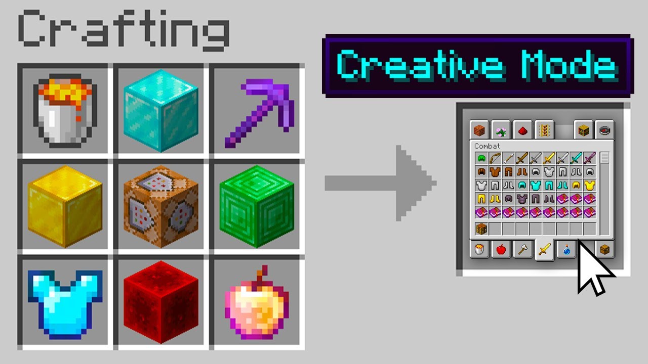 game mode  2022 Update  Minecraft, But You Can Craft Any Gamemode...