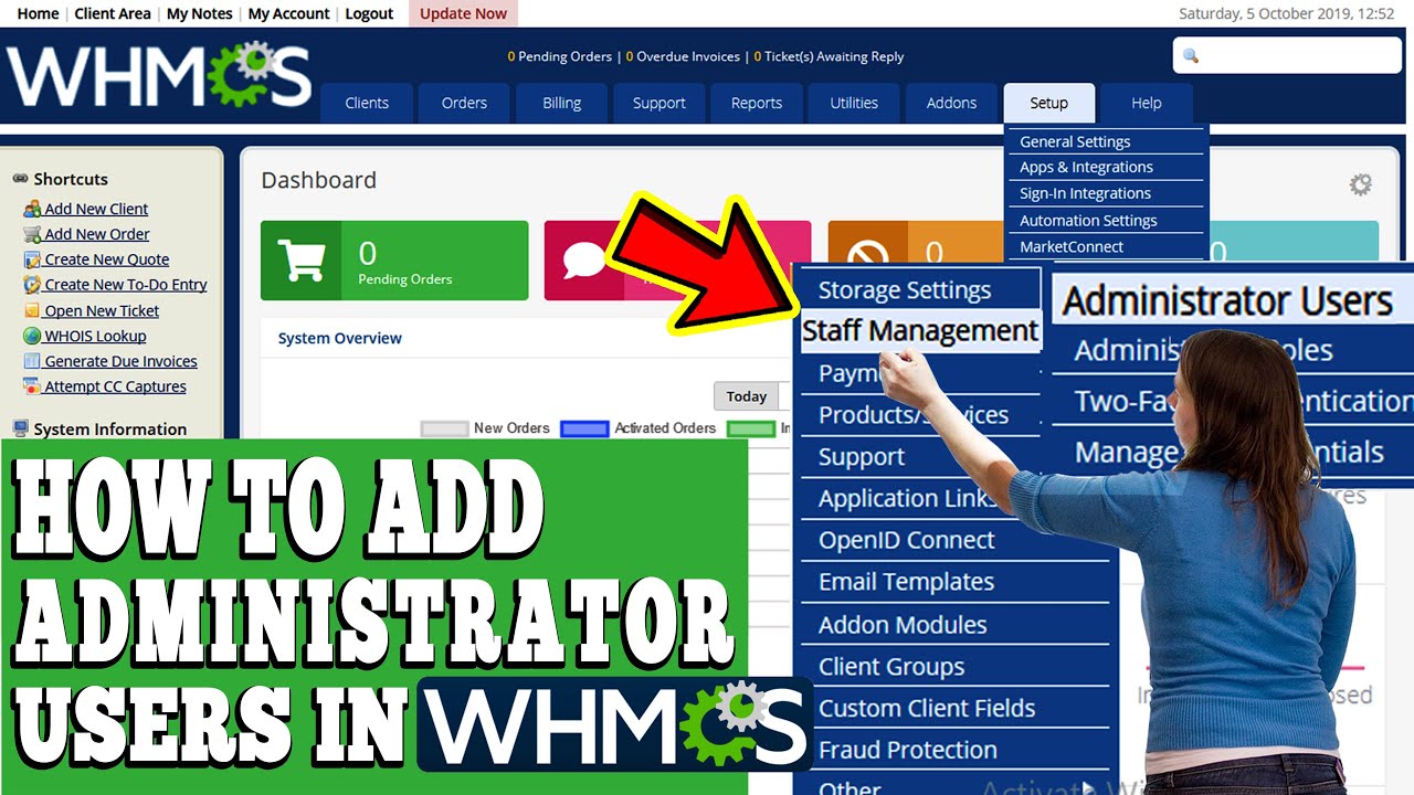 HOW TO ADD ADMINISTRATOR USER IN WHMCS? [STEP BY STEP]☑️