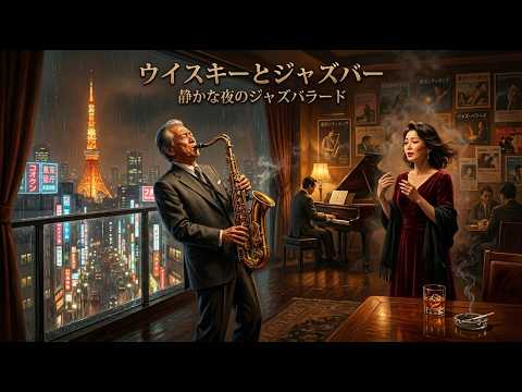 松原みき・八神純子・渡辺貞夫にインスパイアされた – 雨の昭和深夜に一人静かに浸るウイスキージャズバラード