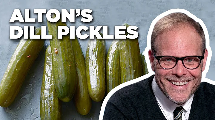Alton Brown Makes Homemade Dill Pickles | Good Eat...